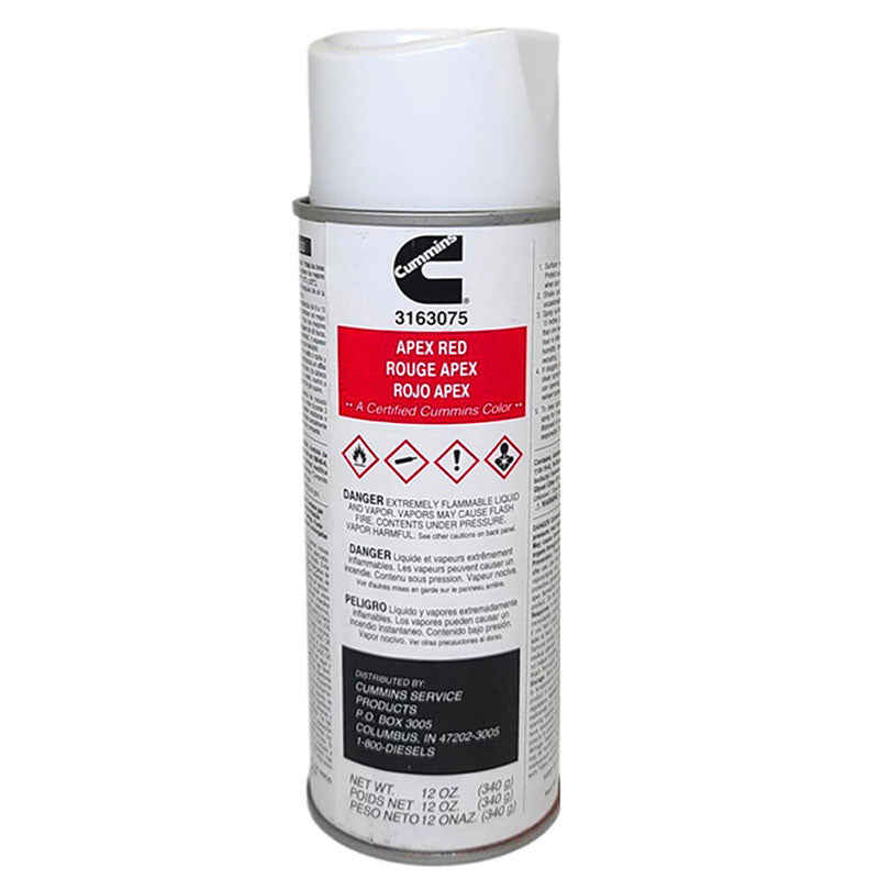 CUMMINS APEX RED ENGINE PAINT – Ohio Peterbilt