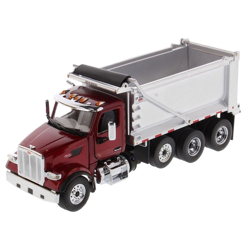 OHIO PETERBILT 1:50 SCALE MODEL 567 TANDEM AXEL DUMP TRUCK