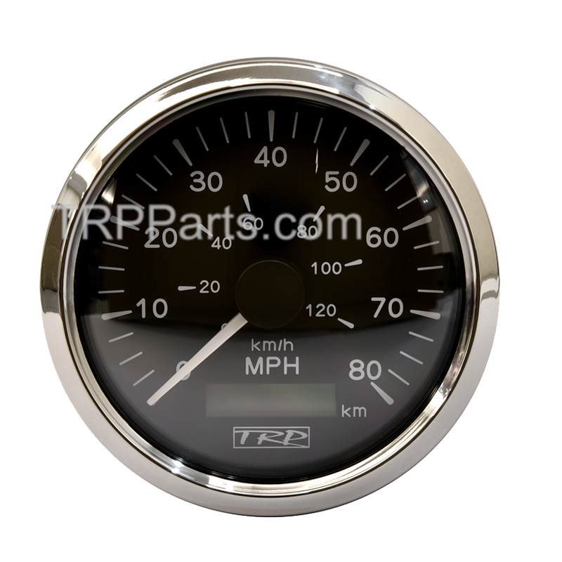 TRP® GAUGE-SPEEDO 0-80 MPH CHROME – Ohio Peterbilt