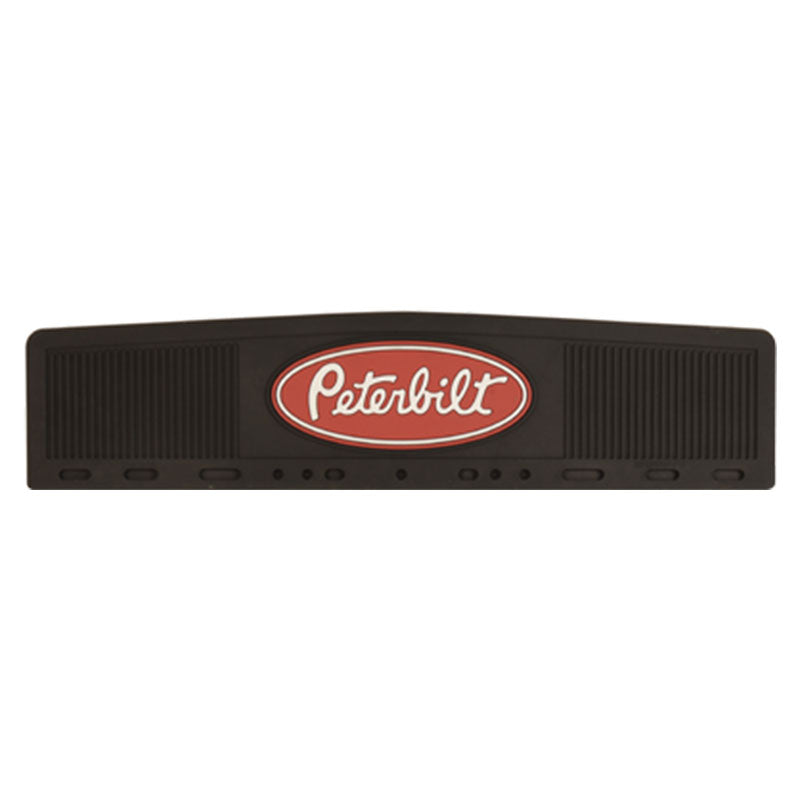 まさ【FenderUSAAmerican Standard】 PETERBILT PETERBILT MUDFLAP QUARTER FENDERS 6X24 BLACK/RED – Ohio