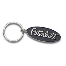 Load image into Gallery viewer, PETERBILT KEYCHAIN-OVAL BLACK PB