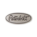 PETERBILT SILVER LOGO BELT BUCKLE