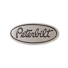 Load image into Gallery viewer, PETERBILT SILVER LOGO BELT BUCKLE