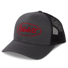 Load image into Gallery viewer, PETERBILT LOGO CHARCOAL BLACK HAT