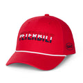 PETERBILT AMERICANA ROPE HAT RED