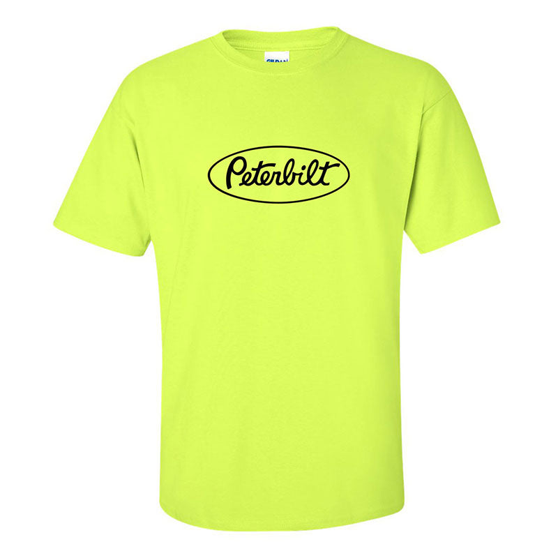 PETERBILT LARGE SAFETY YELLOW T-SHIRT