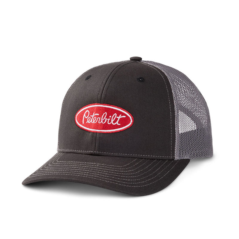 PETERBILT LOGO RICHARDSON YOUTH HAT BLACK/GREY