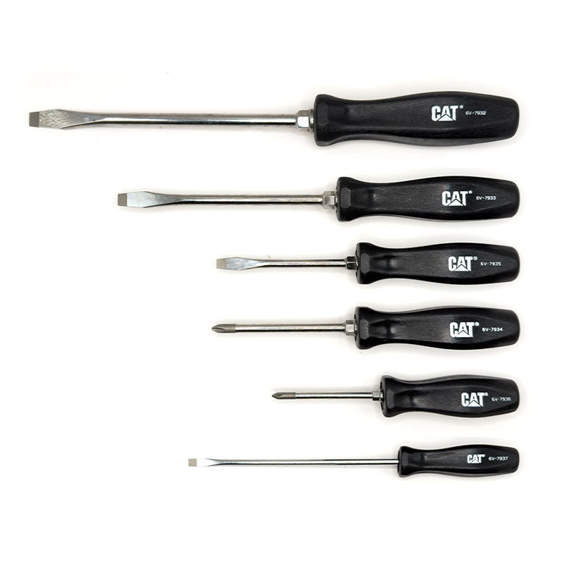 CAT® 6 PIECE SCREWDRIVER SET