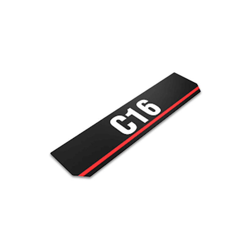 CAT® C16 IDENTIFICATION FILM - LONG STRIP