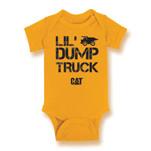 Load image into Gallery viewer, CAT® 18MO LIL DUMP TRUCK ONESIE