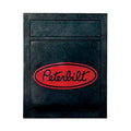 PETERBILT MUDFLAP-24X30 3/8" HD RUBBER RED PB OVAL