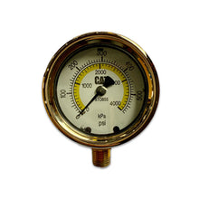 Load image into Gallery viewer, CAT® DUAL SCALE PRESSURE GAUGE