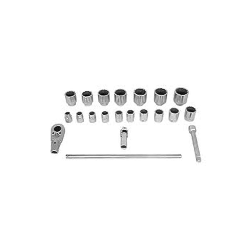 CAT® 21 PIECE SAE SOCKET SET 3/4" DRIVE 12 POINT
