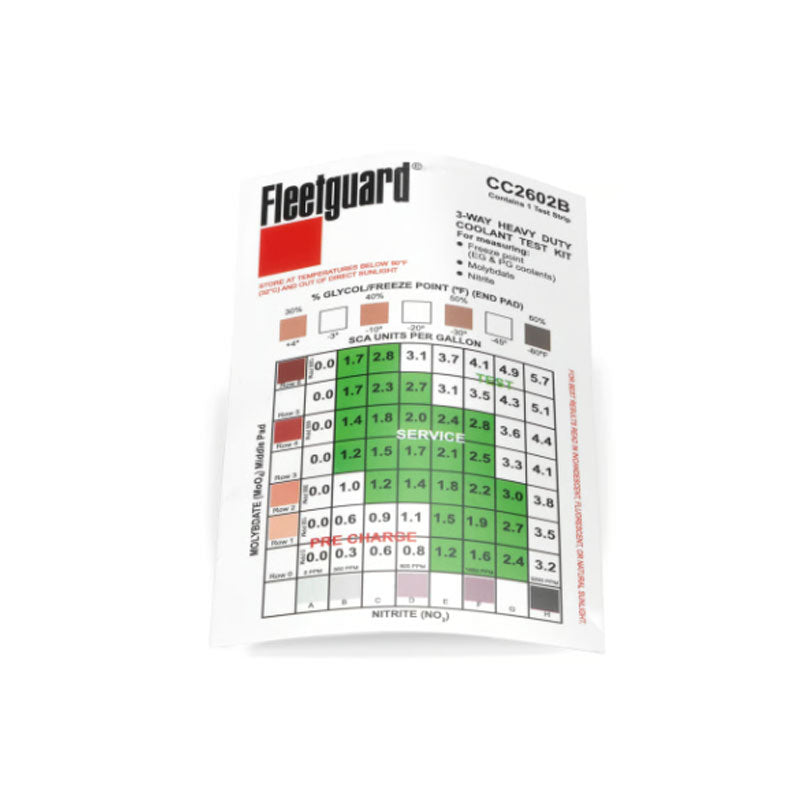 FLEETGUARD® KIT-COOLANT TEST, SINGLE 3WAY STRIPS