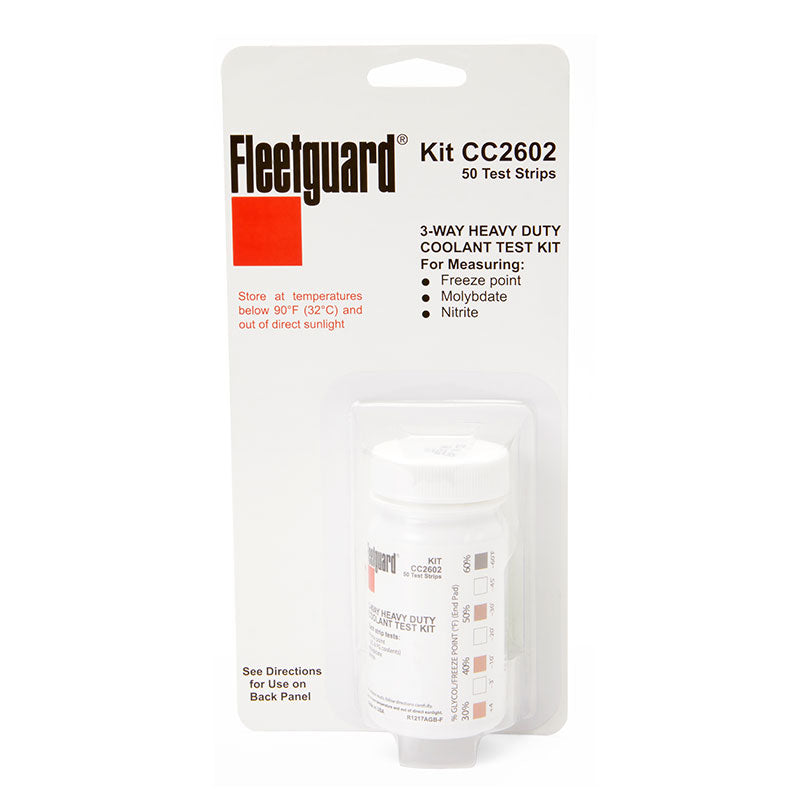 FLEETGUARD® KIT-TEST COOLANT 3-WAY TEST STRIP – Ohio Peterbilt
