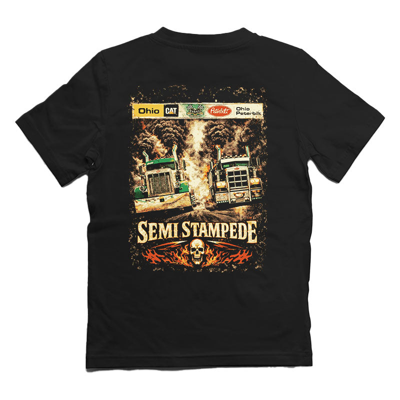 OHIO PETERBILT SMALL YOUTH KUHNLE T-SHIRT 2026 BLACK