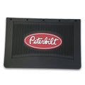 PETERBILT MUDFLAP-FENDER FRT RED 18"WX12"H