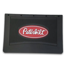 Load image into Gallery viewer, PETERBILT MUDFLAP-FENDER FRT RED 18"WX12"H