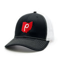 OHIO PETERBILT LOGO RICHARDSON HAT BLACK AND WHITE