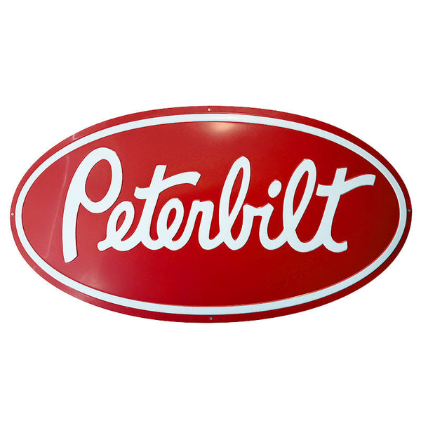 PETERBILT LOGO ALUMINUM SIGN – Ohio Peterbilt