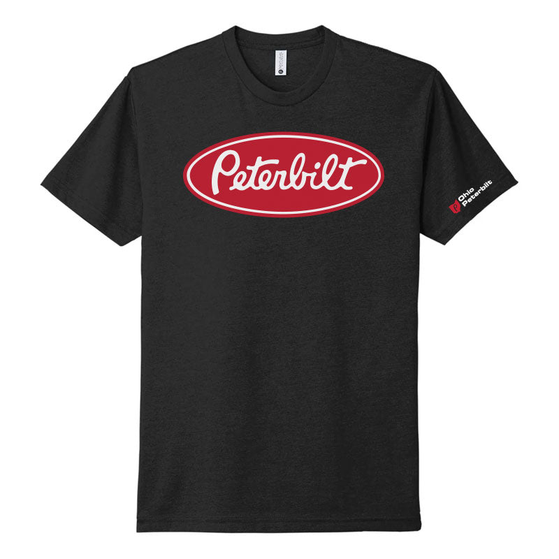 OHIO PETERBILT 2XL OVAL T-SHIRT BLACK